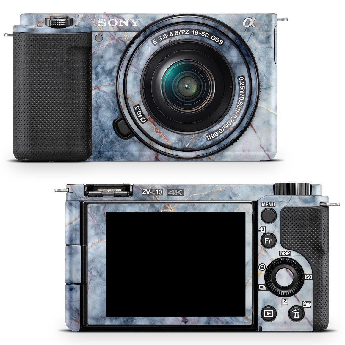 Sony Alpha ZV-E10 (2021) Marble Series Skins - Slickwraps