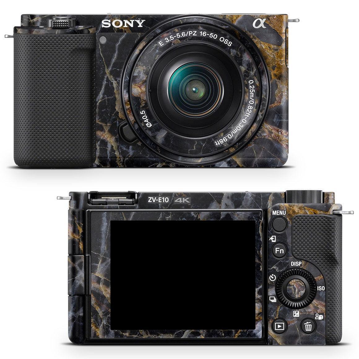 Sony Alpha ZV-E10 (2021) Marble Series Skins - Slickwraps