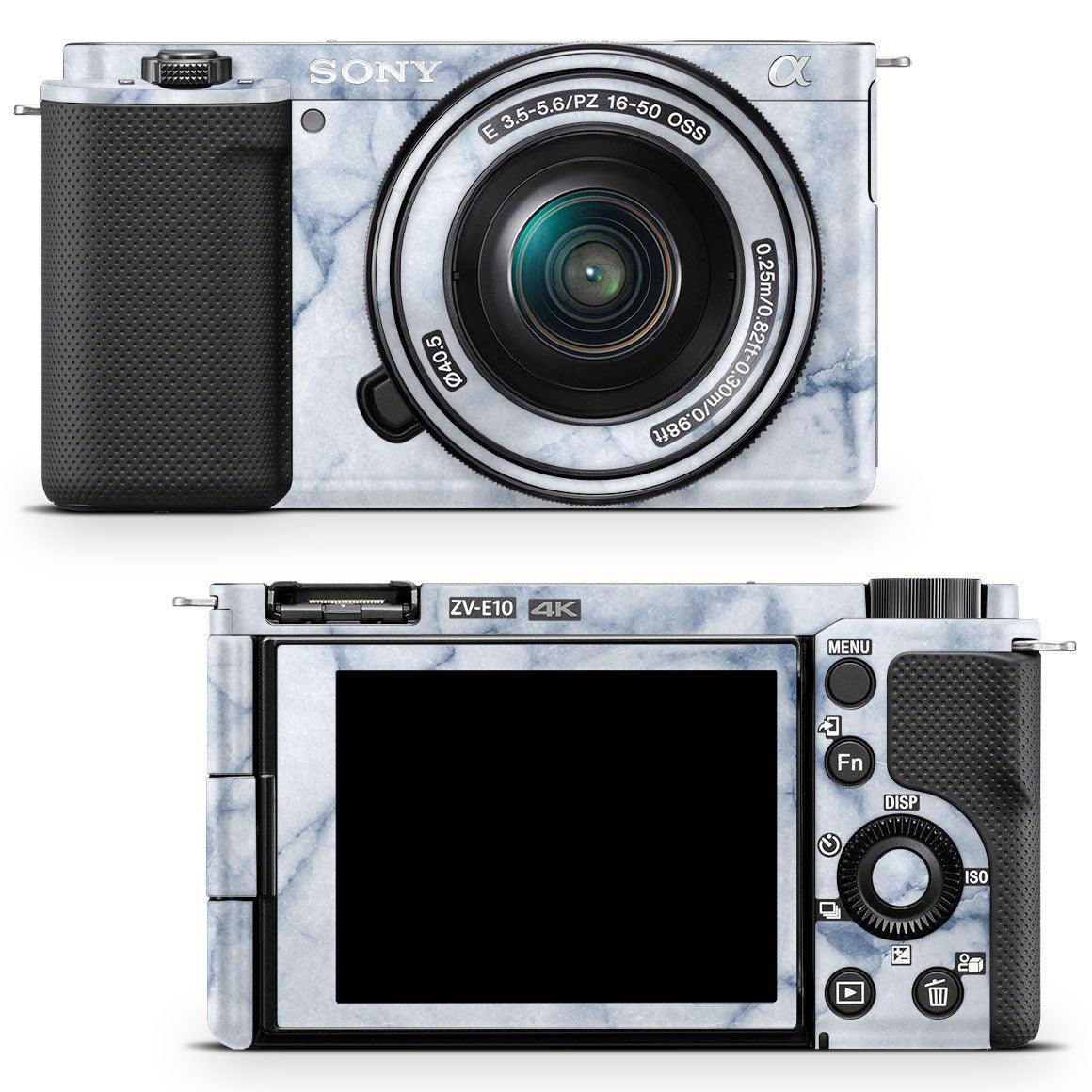 Sony Alpha ZV-E10 (2021) Marble Series Skins - Slickwraps