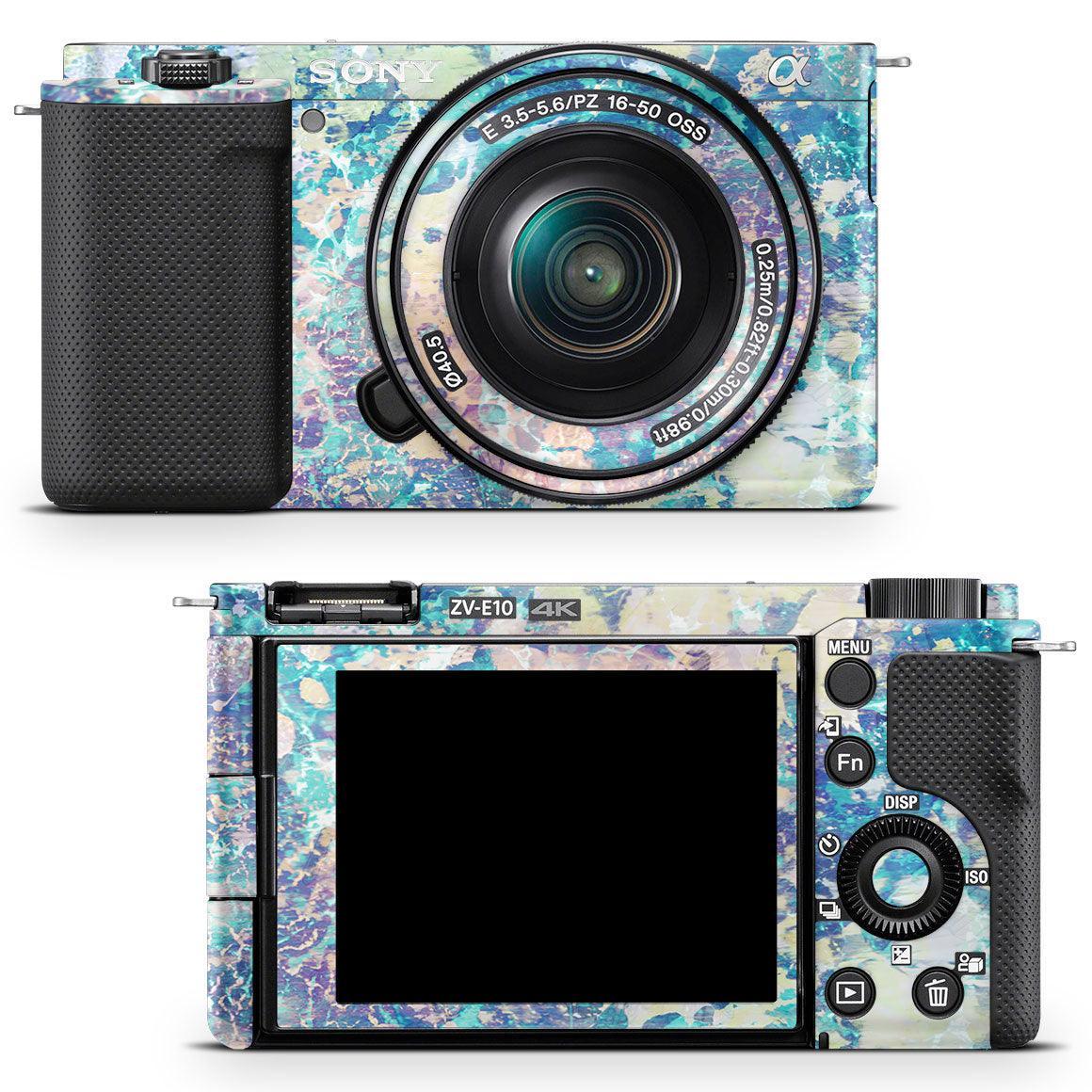 Sony Alpha ZV-E10 (2021) Marble Series Skins - Slickwraps