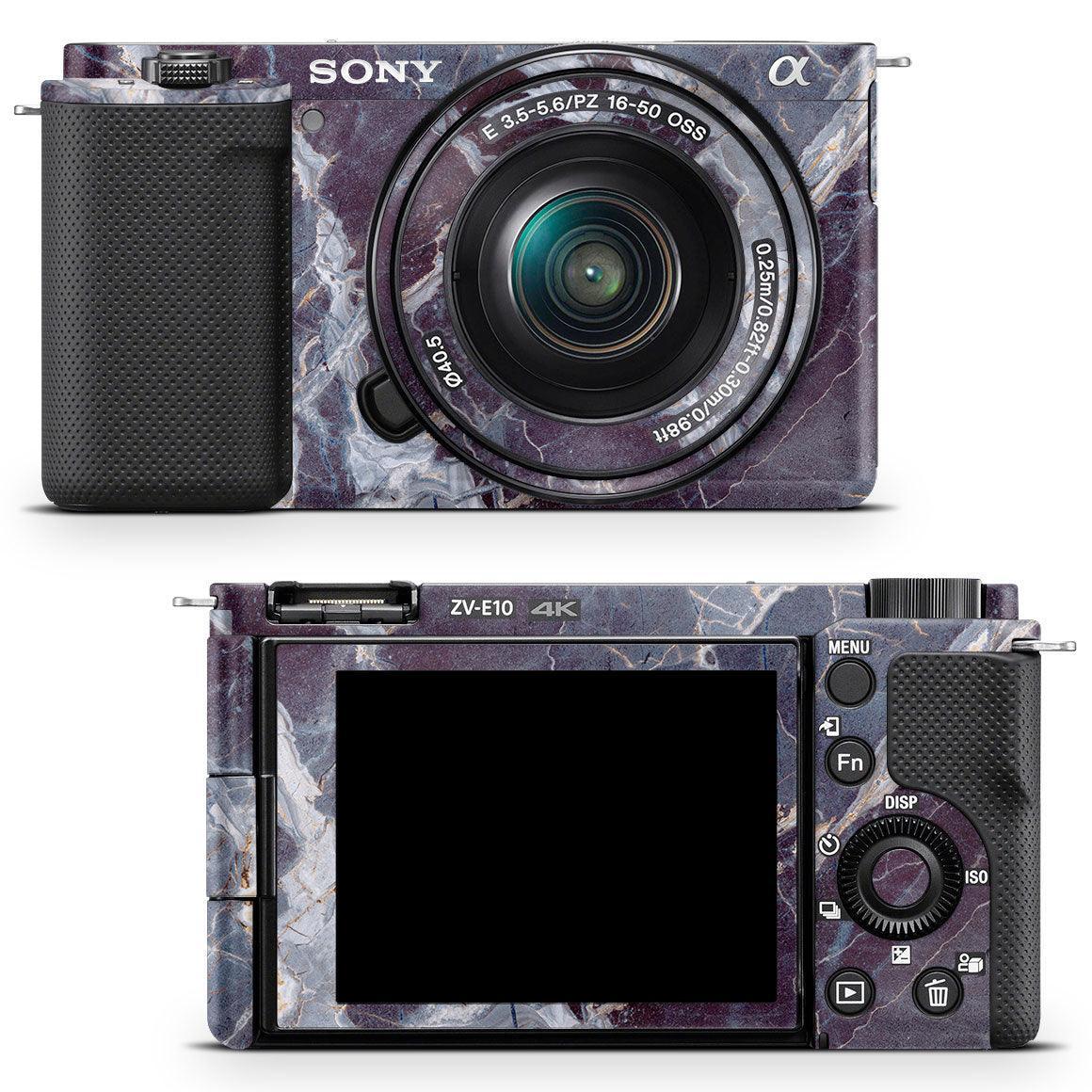 Sony Alpha ZV-E10 (2021) Marble Series Skins - Slickwraps