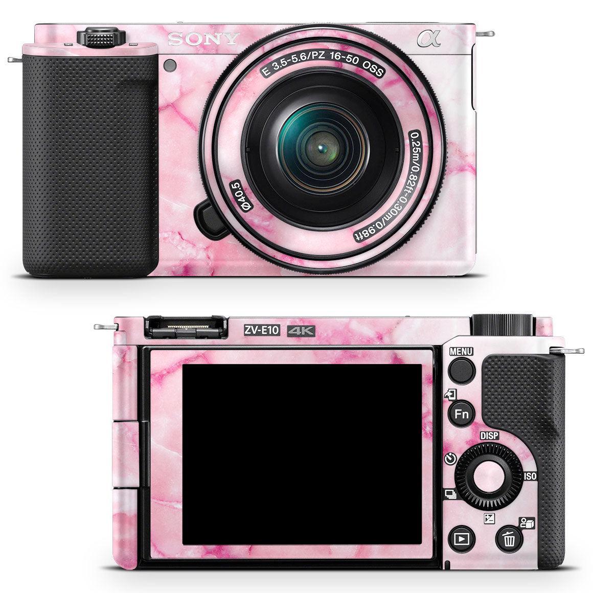 Sony Alpha ZV-E10 (2021) Marble Series Skins - Slickwraps