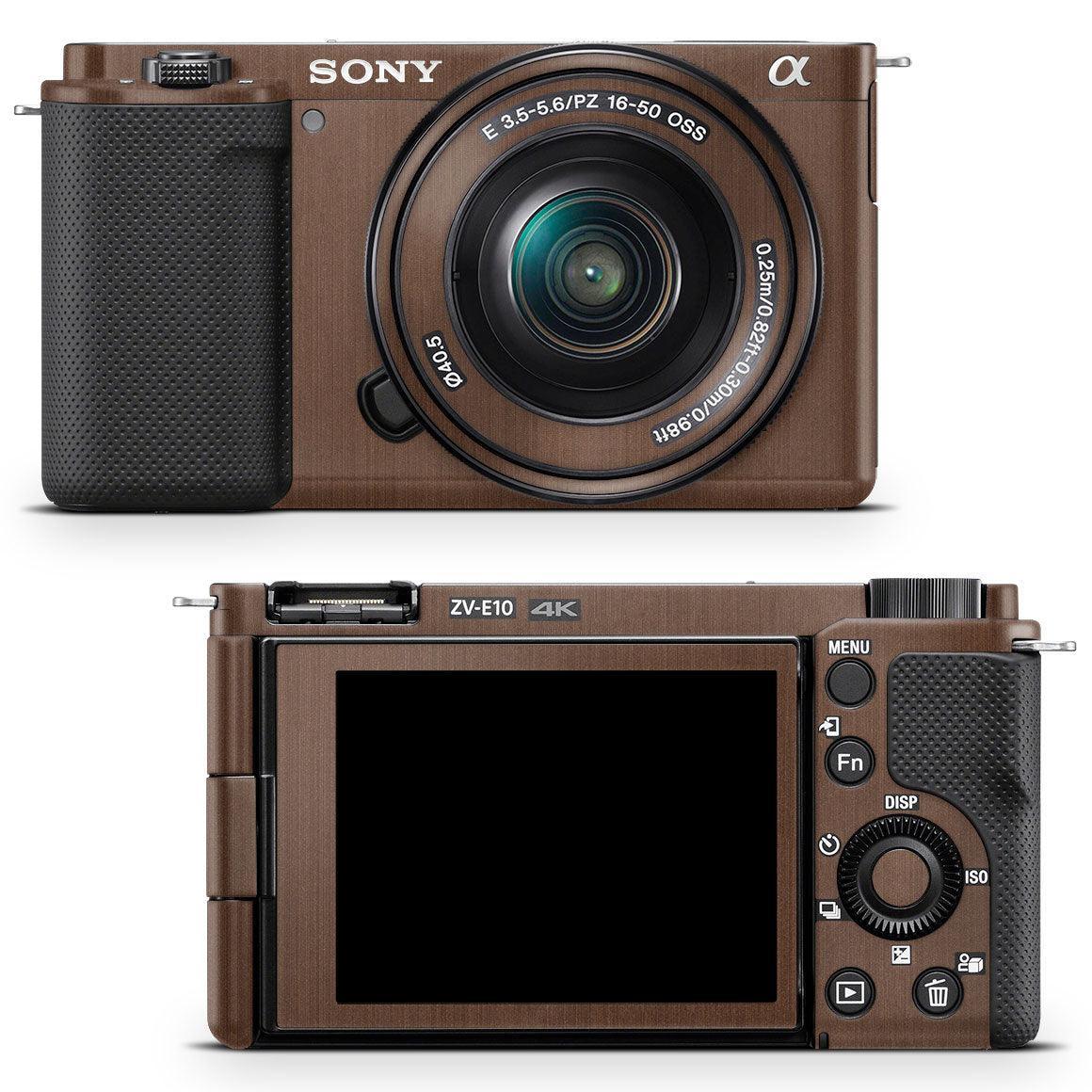 Sony Alpha ZV-E10 (2021) Metal Series Skins - Slickwraps