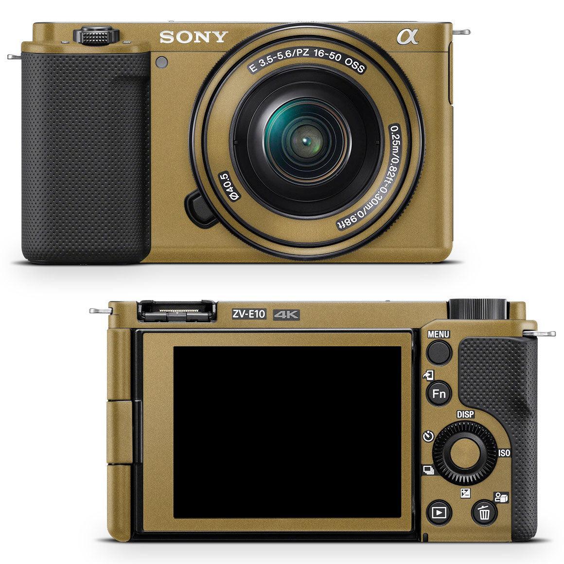 Sony Alpha ZV-E10 (2021) Metal Series Skins - Slickwraps