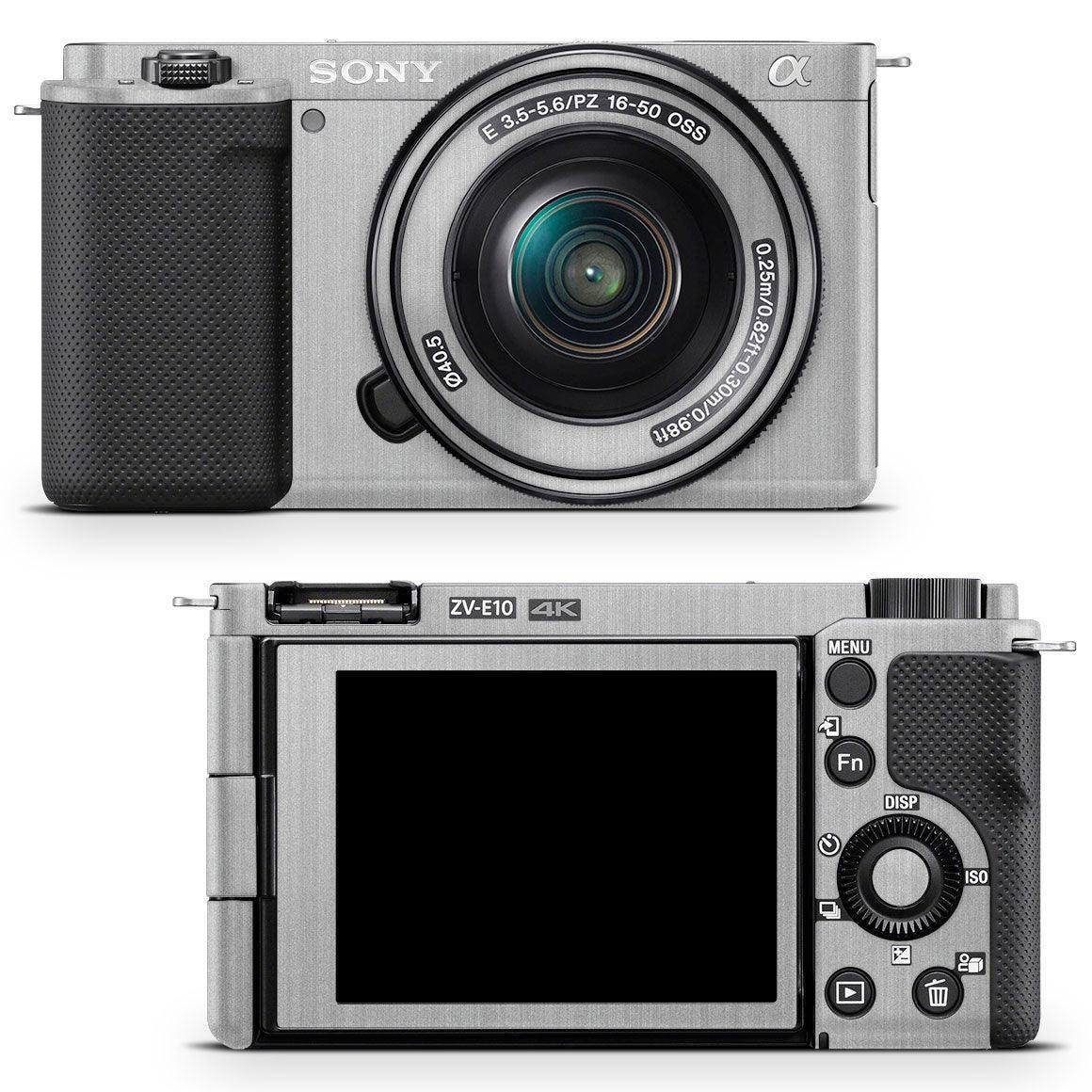 Sony Alpha ZV-E10 (2021) Metal Series Skins - Slickwraps