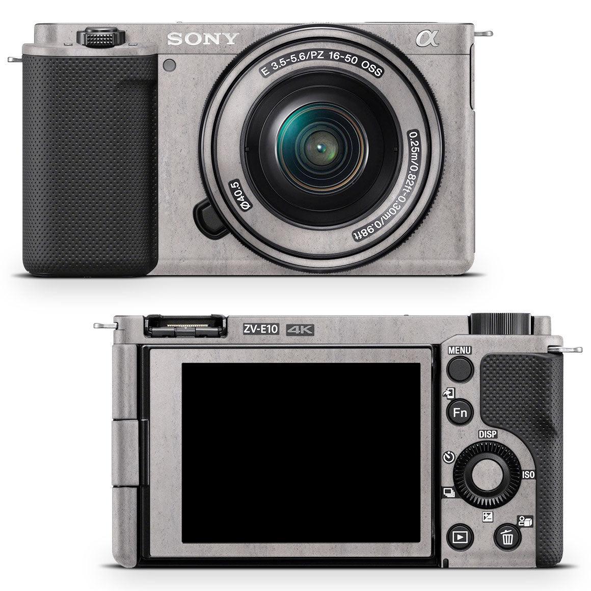Sony Alpha ZV-E10 (2021) Stone Series Skins - Slickwraps