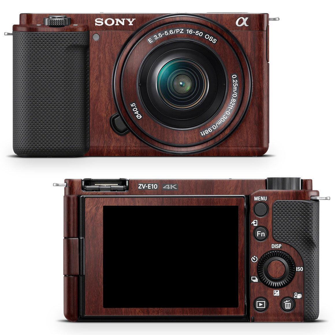 Sony Alpha ZV-E10 (2021) Wood Series Skins - Slickwraps