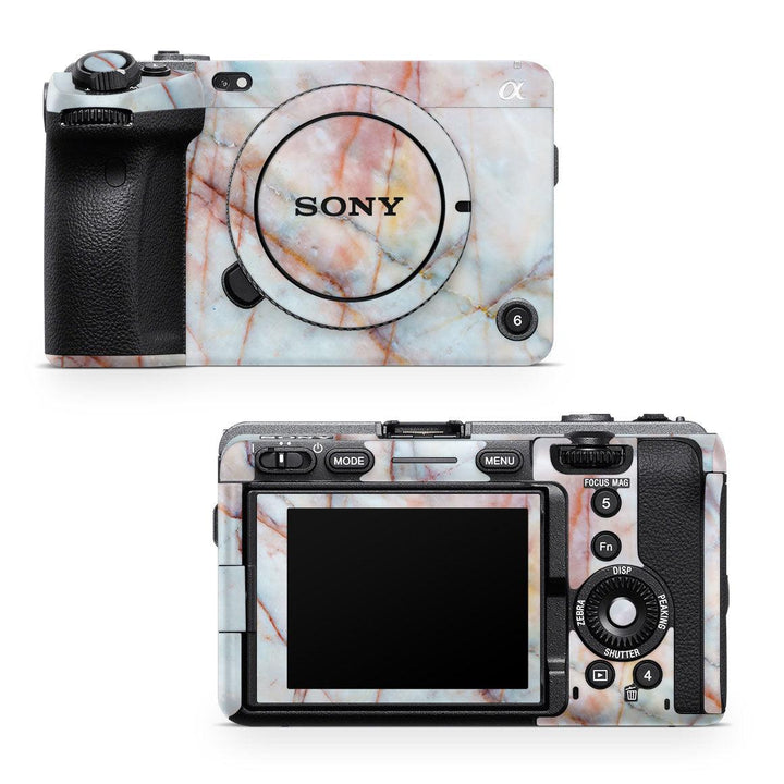 Sony FX3 Camera (2021) Marble Series Skins - Slickwraps