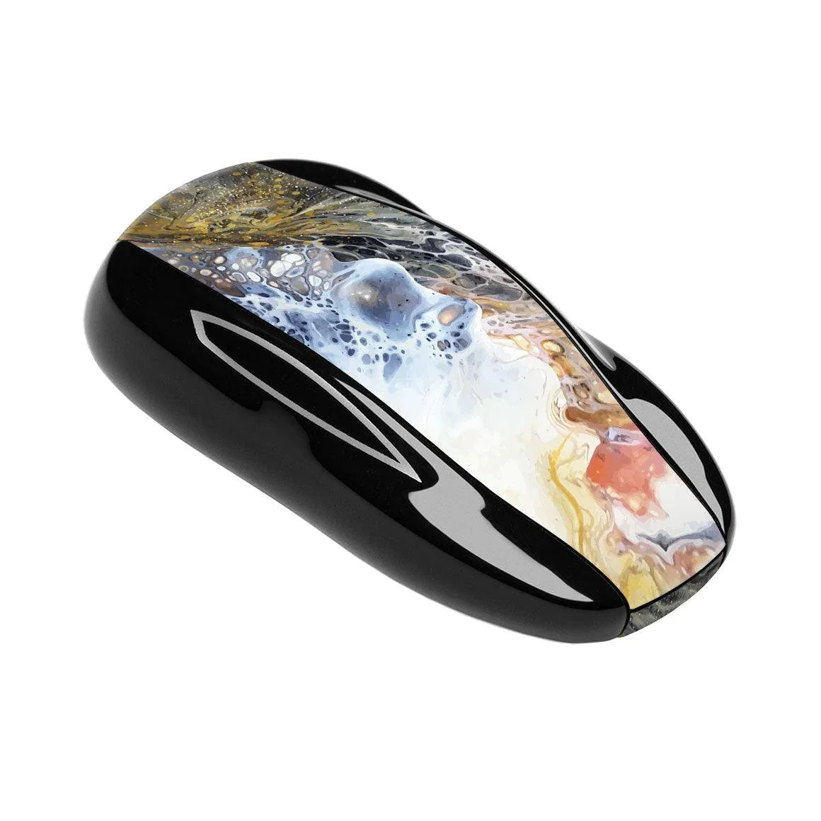 Tesla Keys Oil Paint Series Skins - Slickwraps