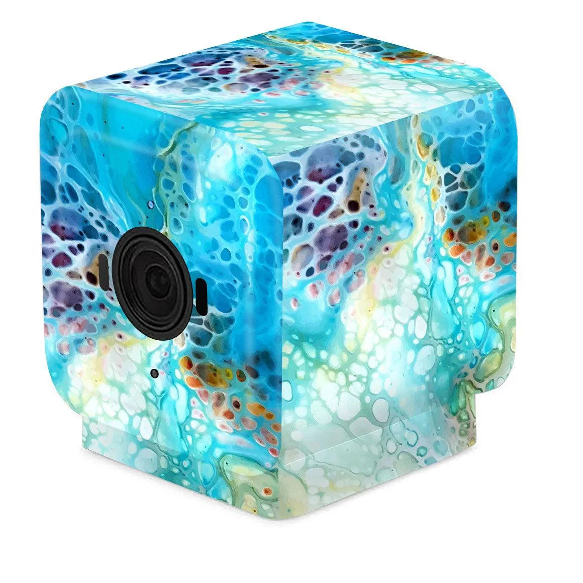 Wyze Cam V3 Oil Paint Series Skins - Slickwraps