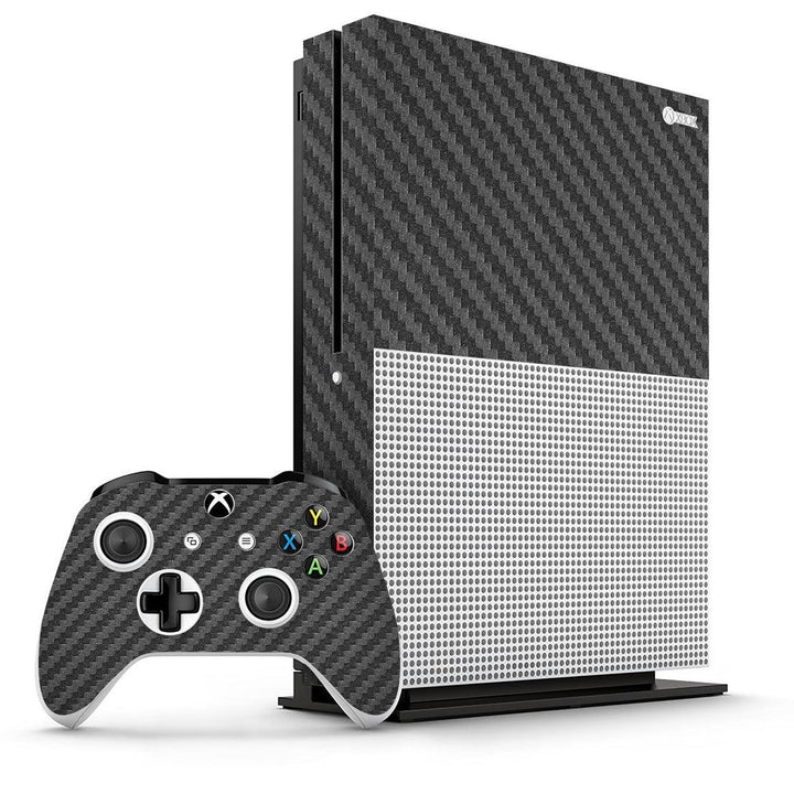 Xbox One S Carbon Series Skins - Slickwraps