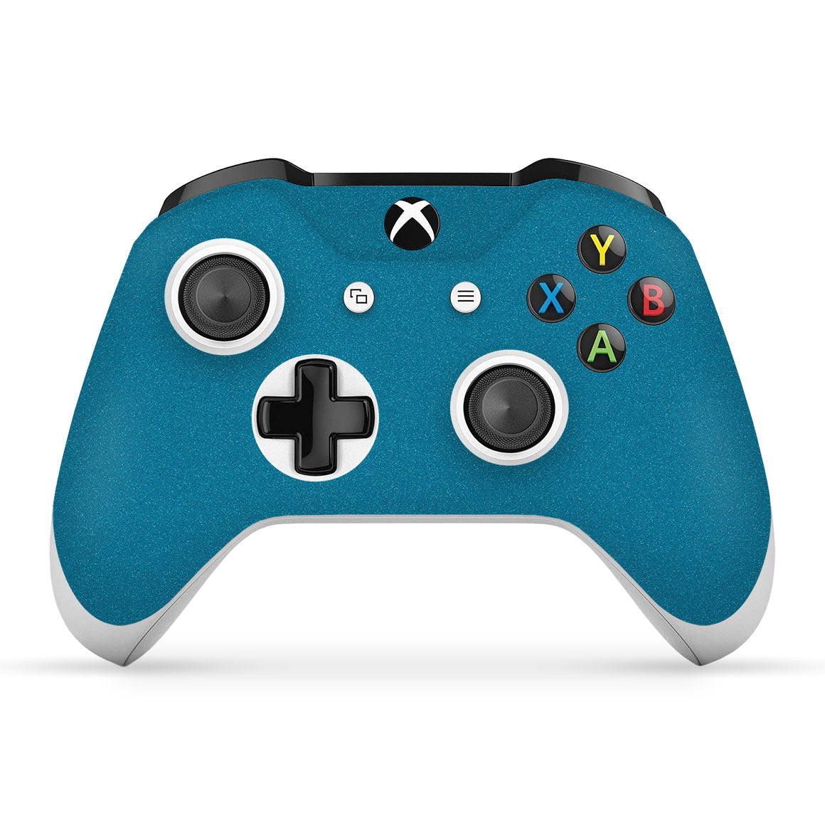 Xbox one grey underatted blue controller