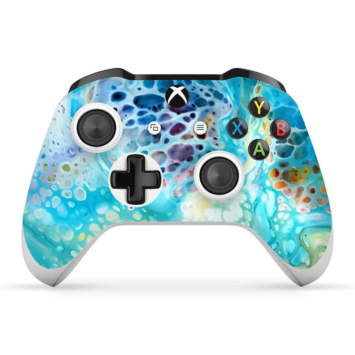 Xbox One S Controller Oil Paint Series Skins - Slickwraps