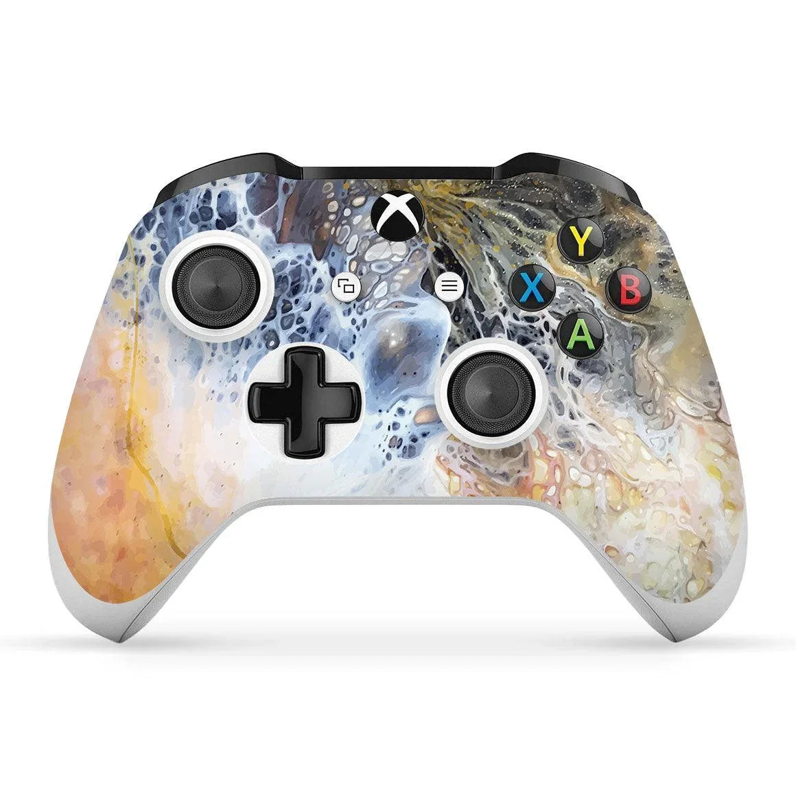 Xbox One S Controller Oil Paint Series Skins - Slickwraps