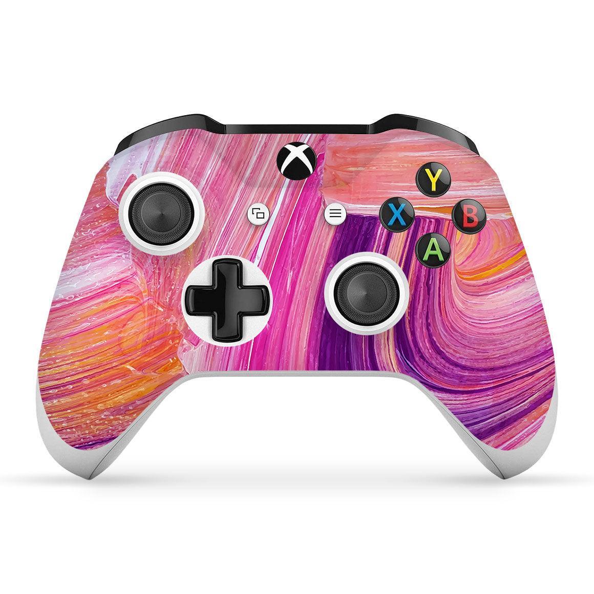 Xbox One S Controller Oil Paint Series Skins - Slickwraps