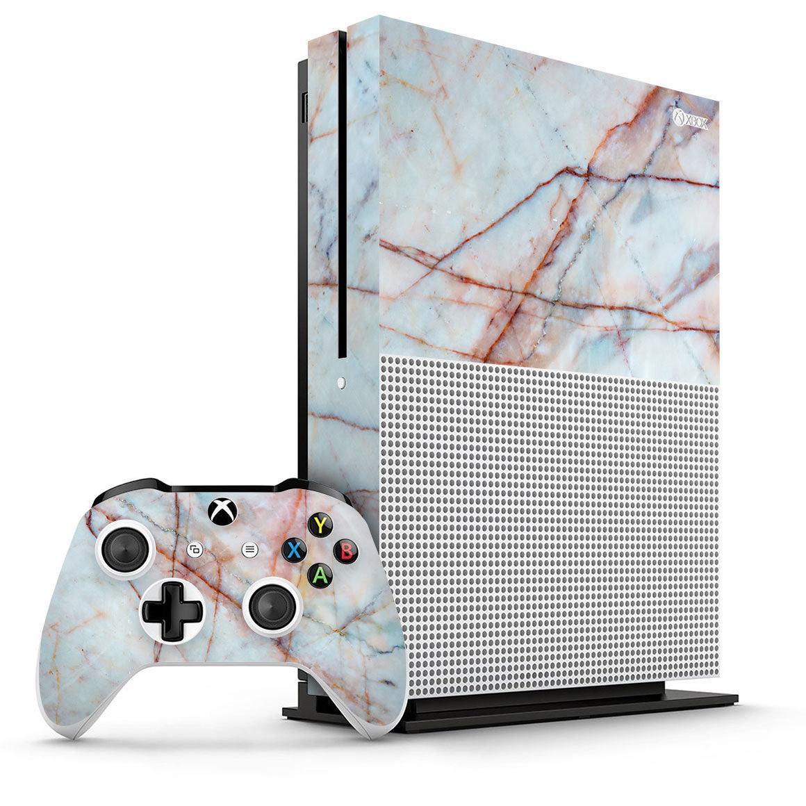 Xbox One S Marble Series Skins - Slickwraps