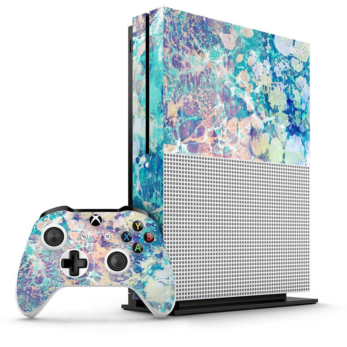 Xbox One S Marble Series Skins - Slickwraps