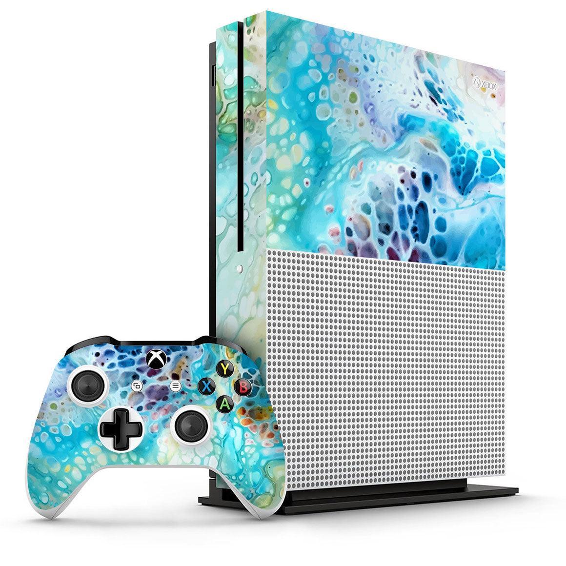 Xbox One S Oil Paint Series Skins - Slickwraps