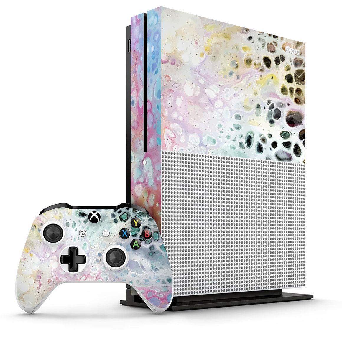Xbox One S Oil Paint Series Skins - Slickwraps