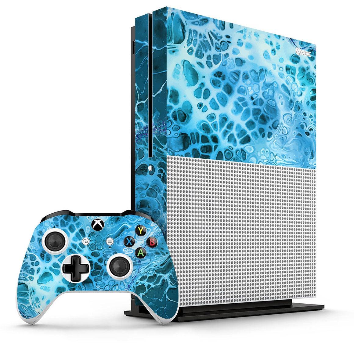 Xbox One S Oil Paint Series Skins - Slickwraps