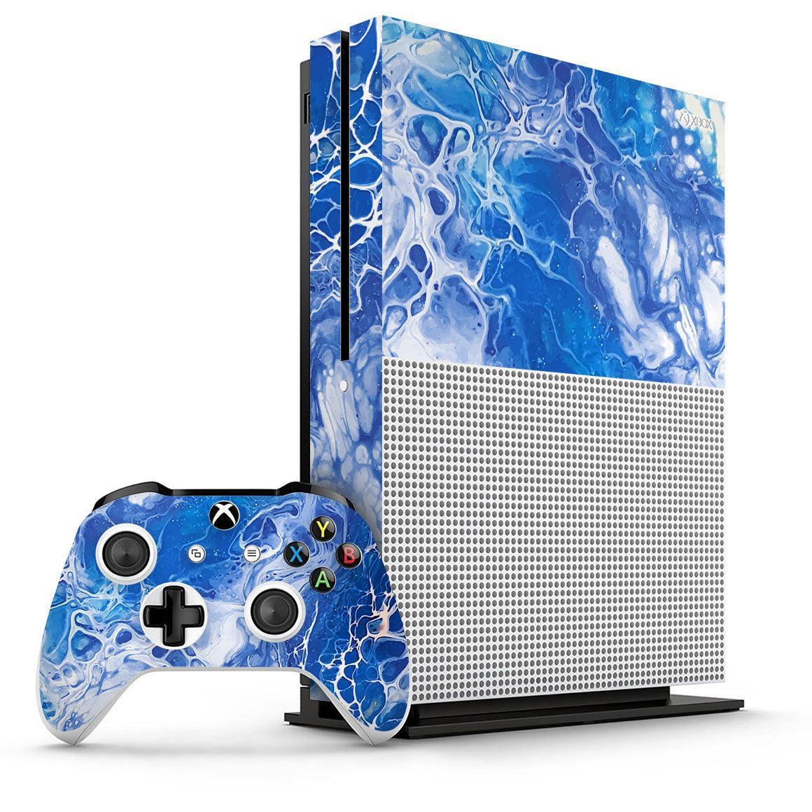 Xbox One S Oil Paint Series Skins - Slickwraps