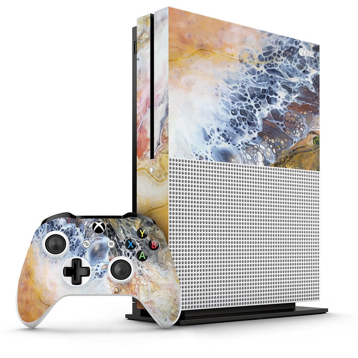 Xbox One S Oil Paint Series Skins - Slickwraps