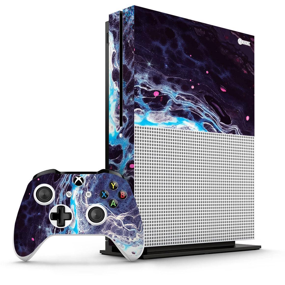 Xbox One S Oil Paint Series Skins - Slickwraps