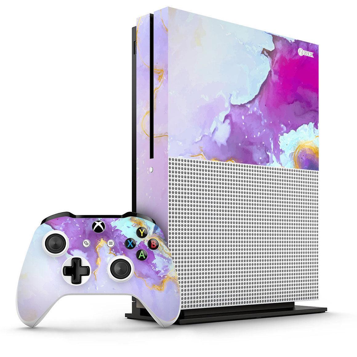 Xbox One S Oil Paint Series Skins - Slickwraps
