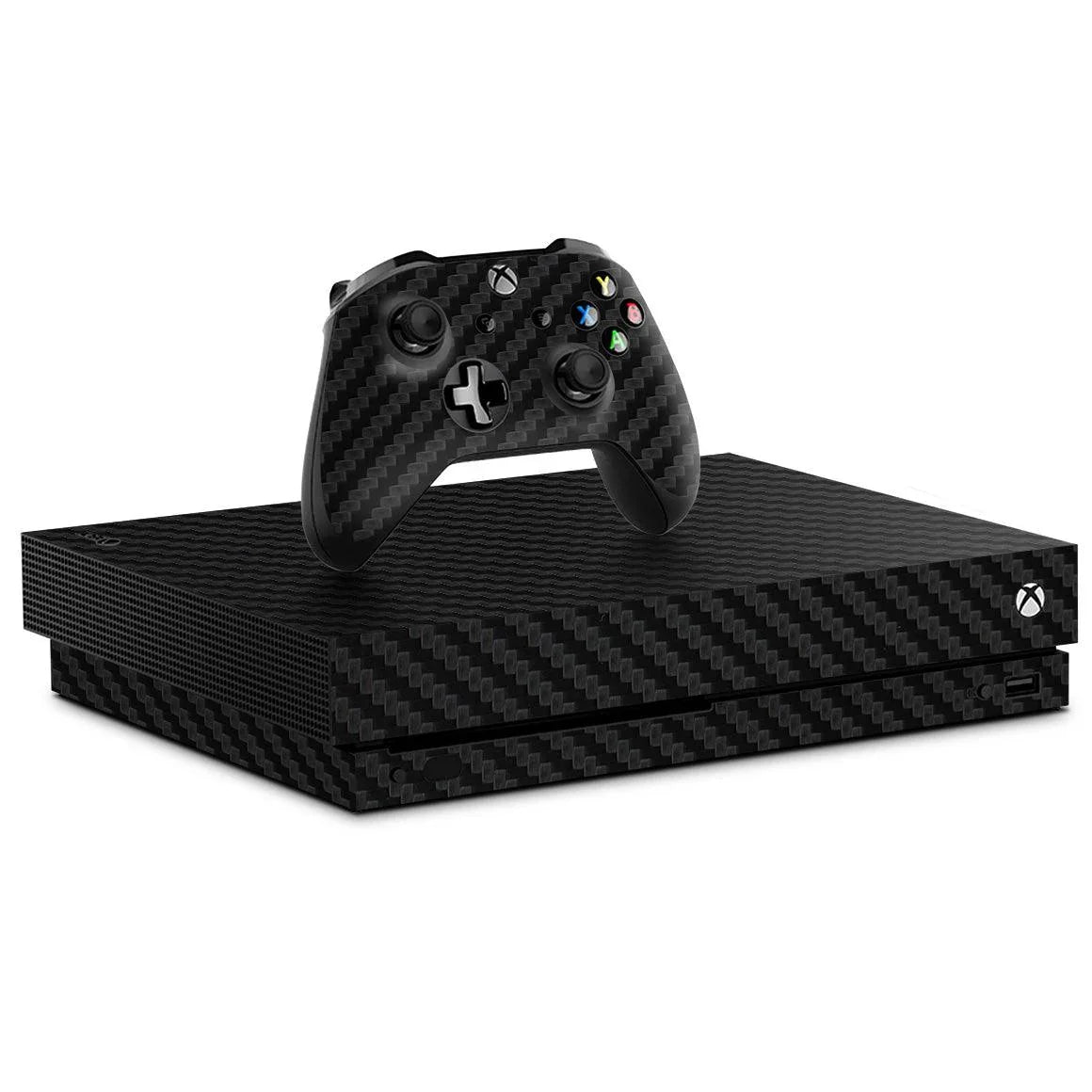 Xbox One X Carbon Series Skins - Slickwraps
