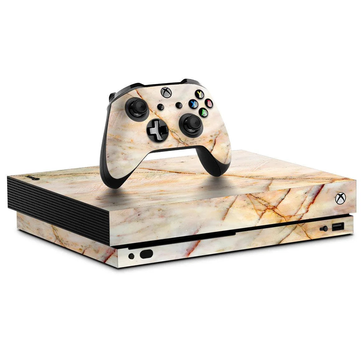 Xbox One X Marble Series Skins - Slickwraps