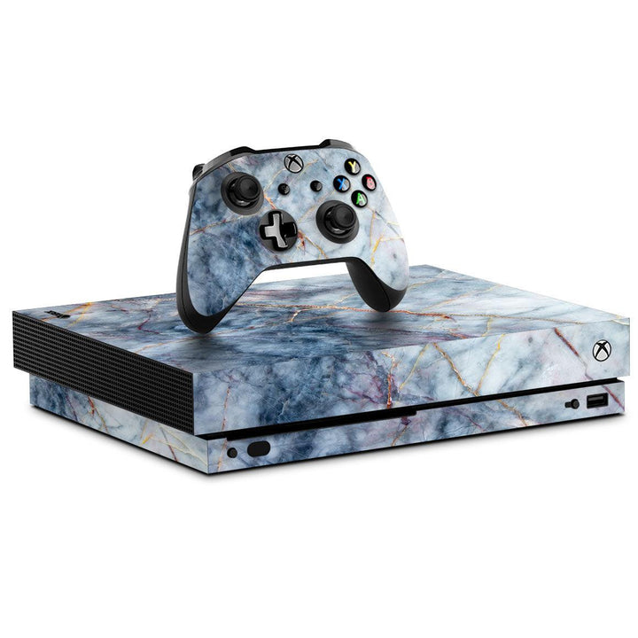 Xbox One X Marble Series Skins - Slickwraps