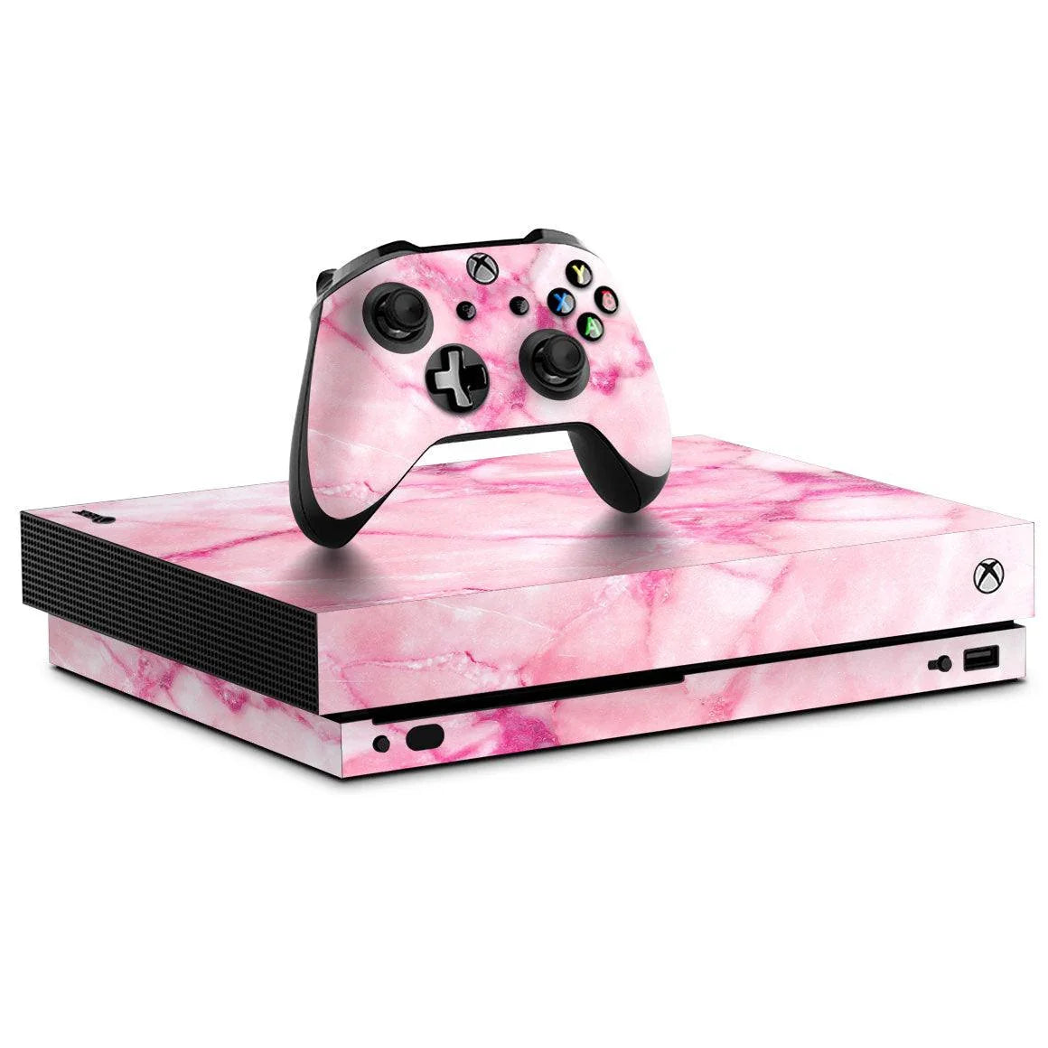 Xbox One X Marble Series Skins - Slickwraps