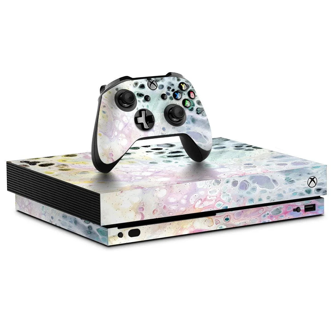 Xbox One X Oil Paint Series Skins - Slickwraps