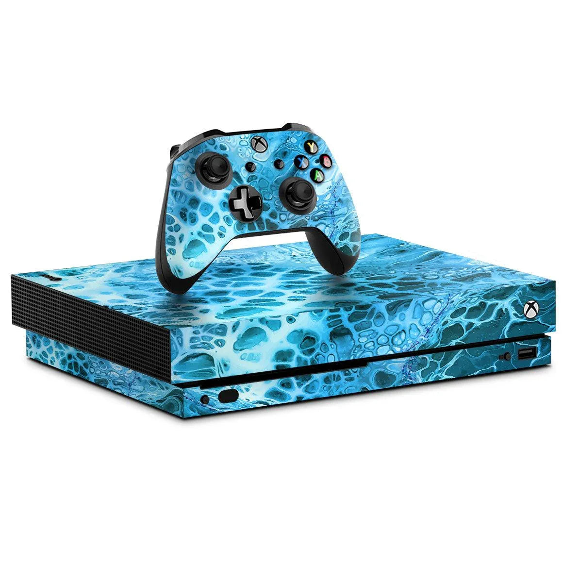 Xbox One X Oil Paint Series Skins - Slickwraps
