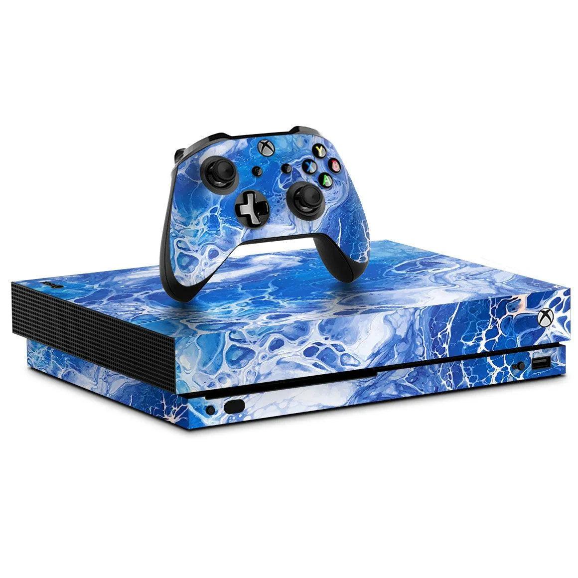 Xbox One X Oil Paint Series Skins - Slickwraps