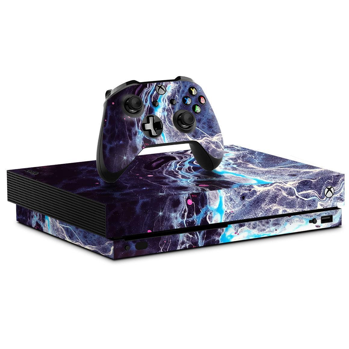 Xbox One X Oil Paint Series Skins - Slickwraps