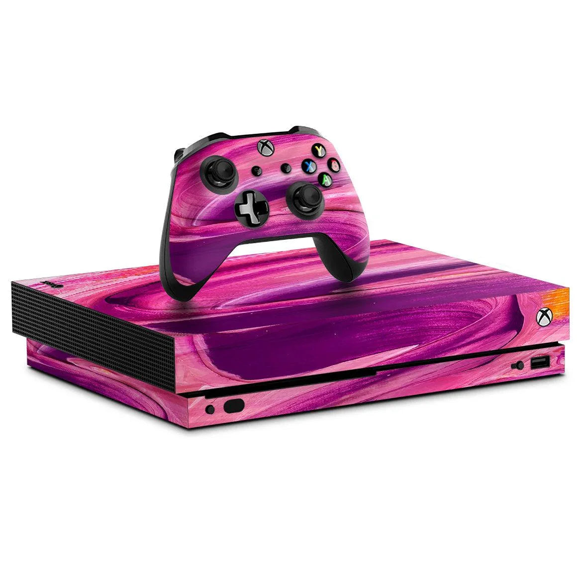 Xbox One X Oil Paint Series Skins - Slickwraps