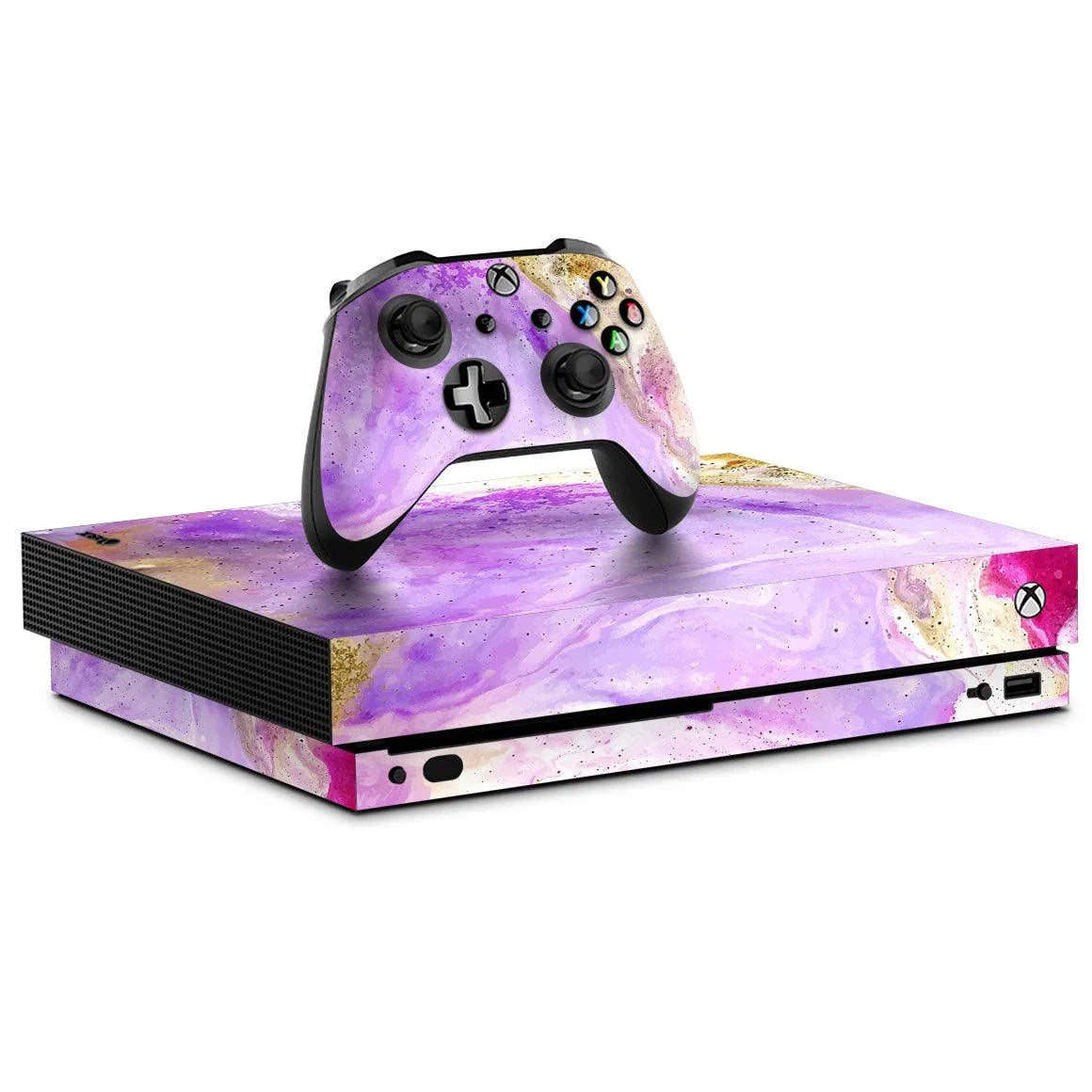 Xbox One X Oil Paint Series Skins - Slickwraps