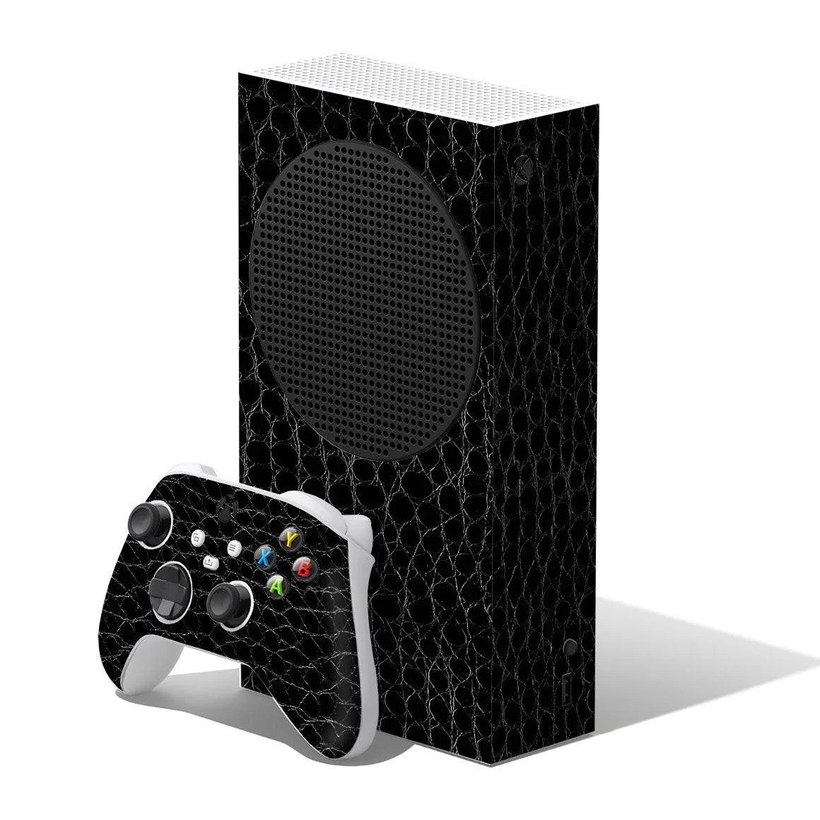 Xbox Series S Leather Series Skins - Slickwraps
