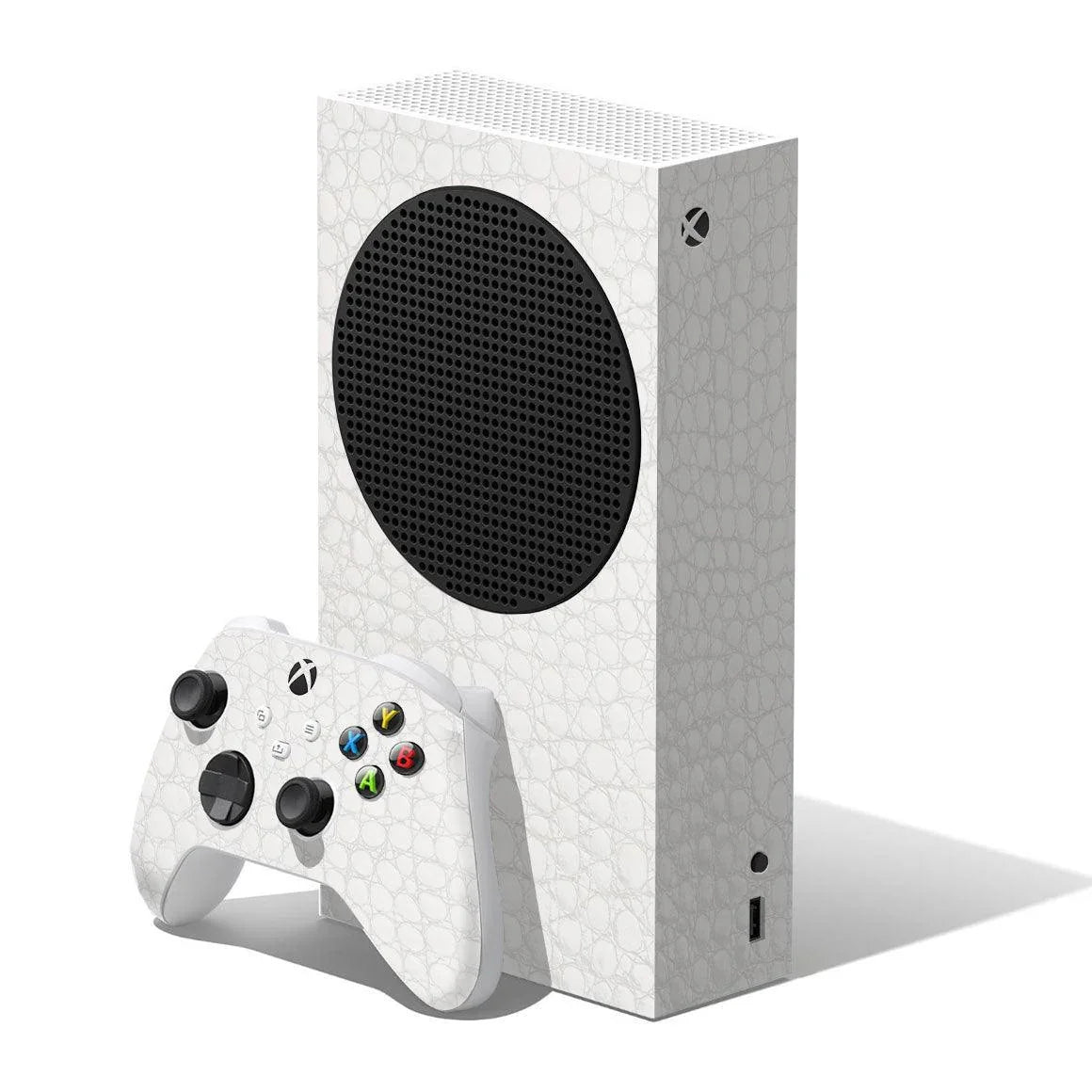 Xbox Series S Leather Series Skins - Slickwraps