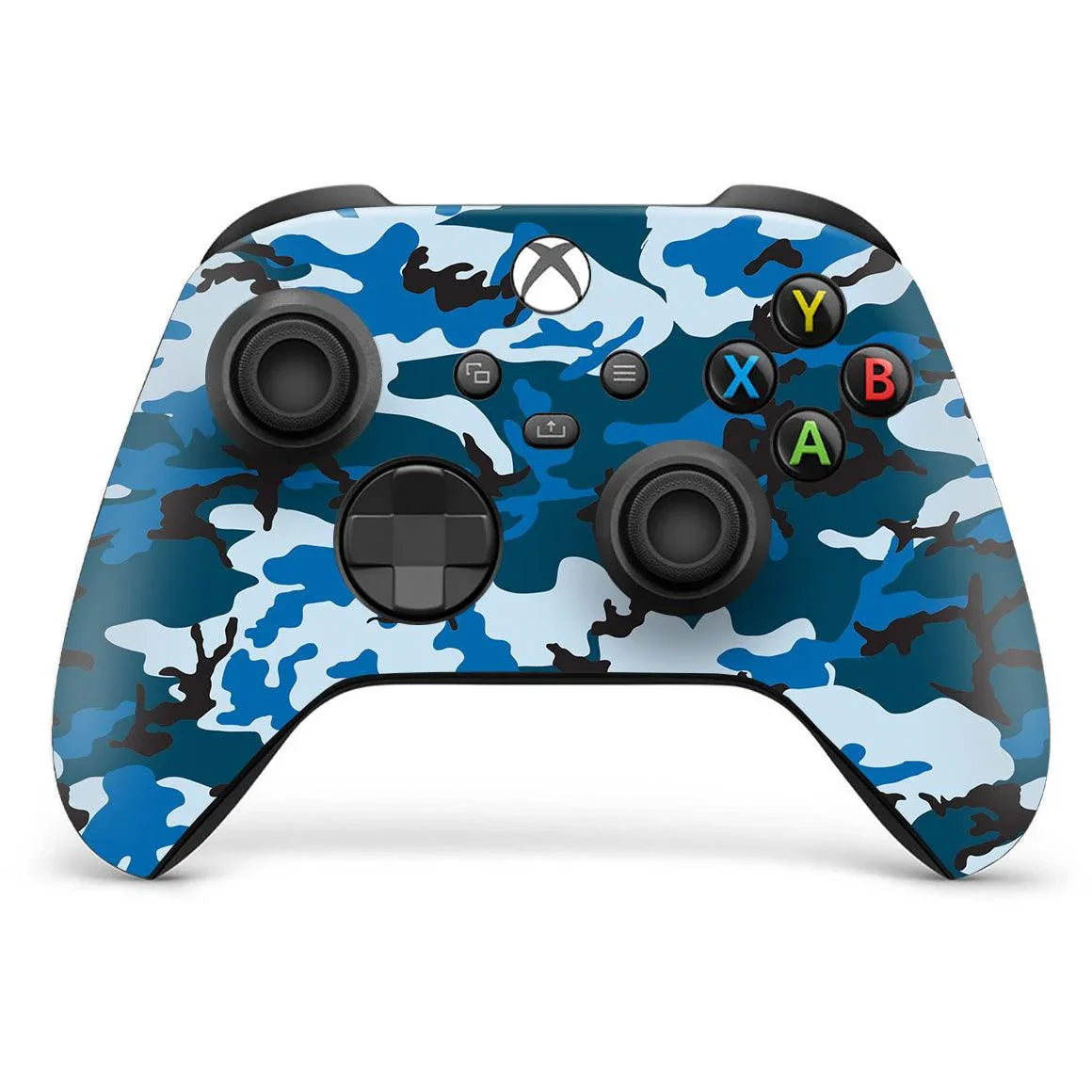 Blue Carbon Xbox One Skin – Protective Vinyl Decal Sticker Wrap, UK Made