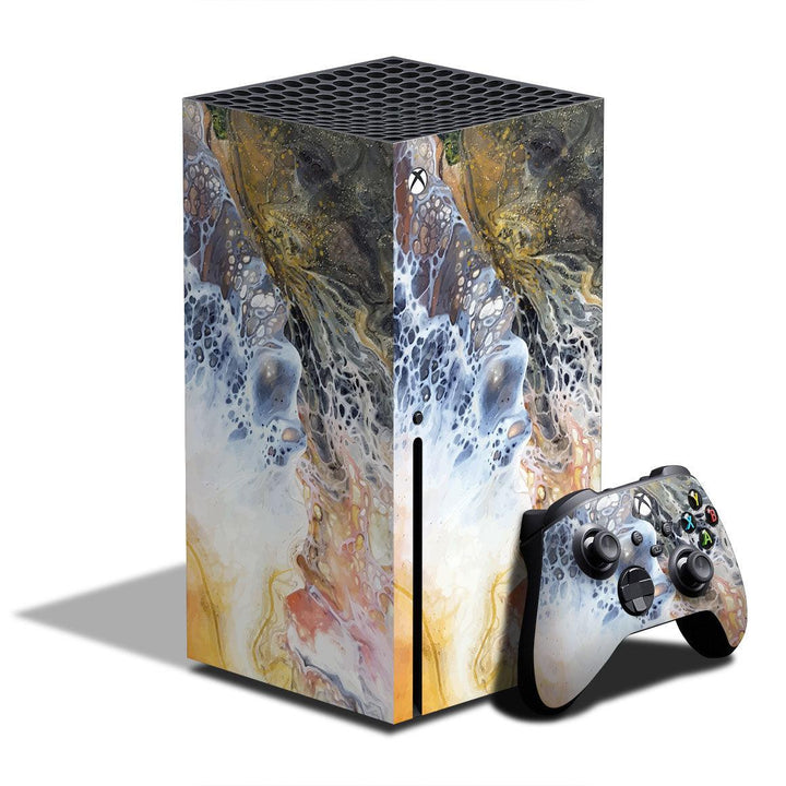Xbox Series X Oil Paint Series Skins - Slickwraps