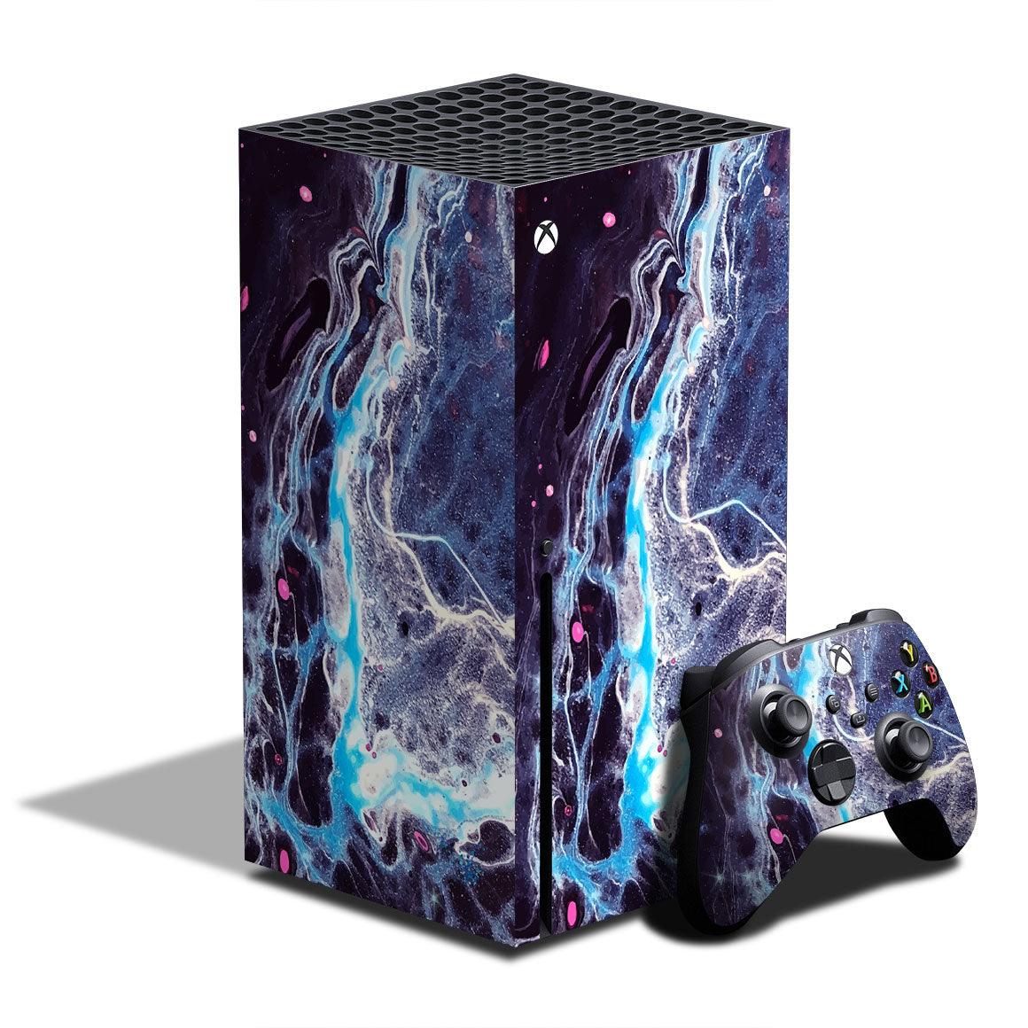 Xbox Series X Oil Paint Series Skins Slickwraps